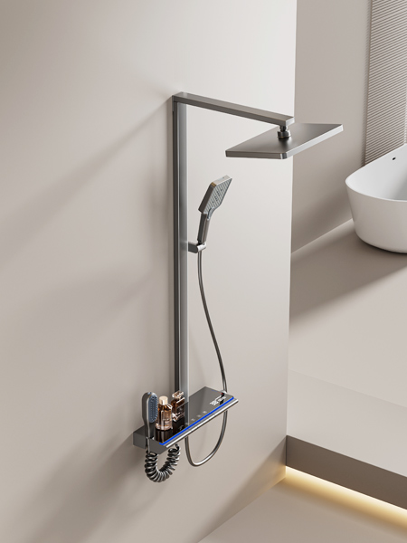 按鍵四功能豪華花灑套裝