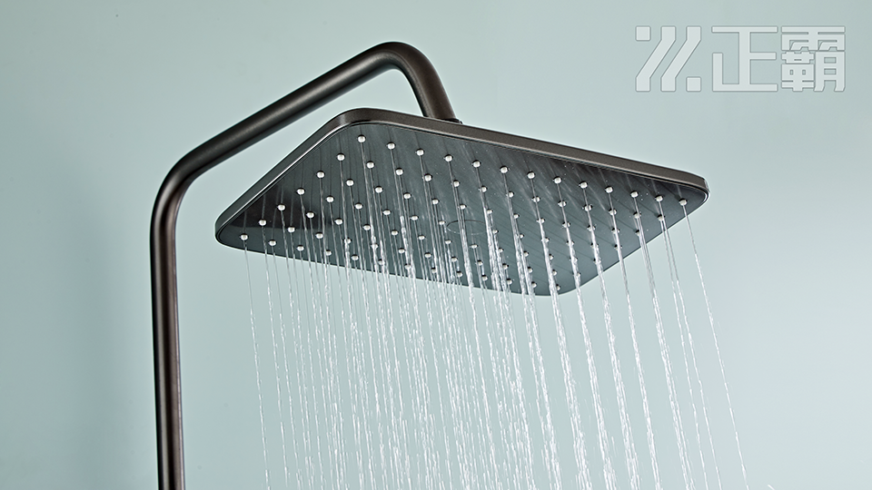 太空鋁花灑與銅/不鏽鋼花灑：材質大比拚